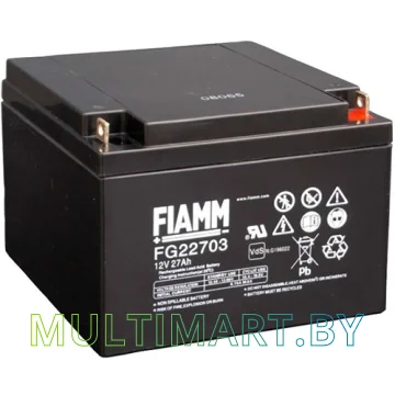 Аккумулятор для ИБП FIAMM FG22703 (12В/27 А·ч)